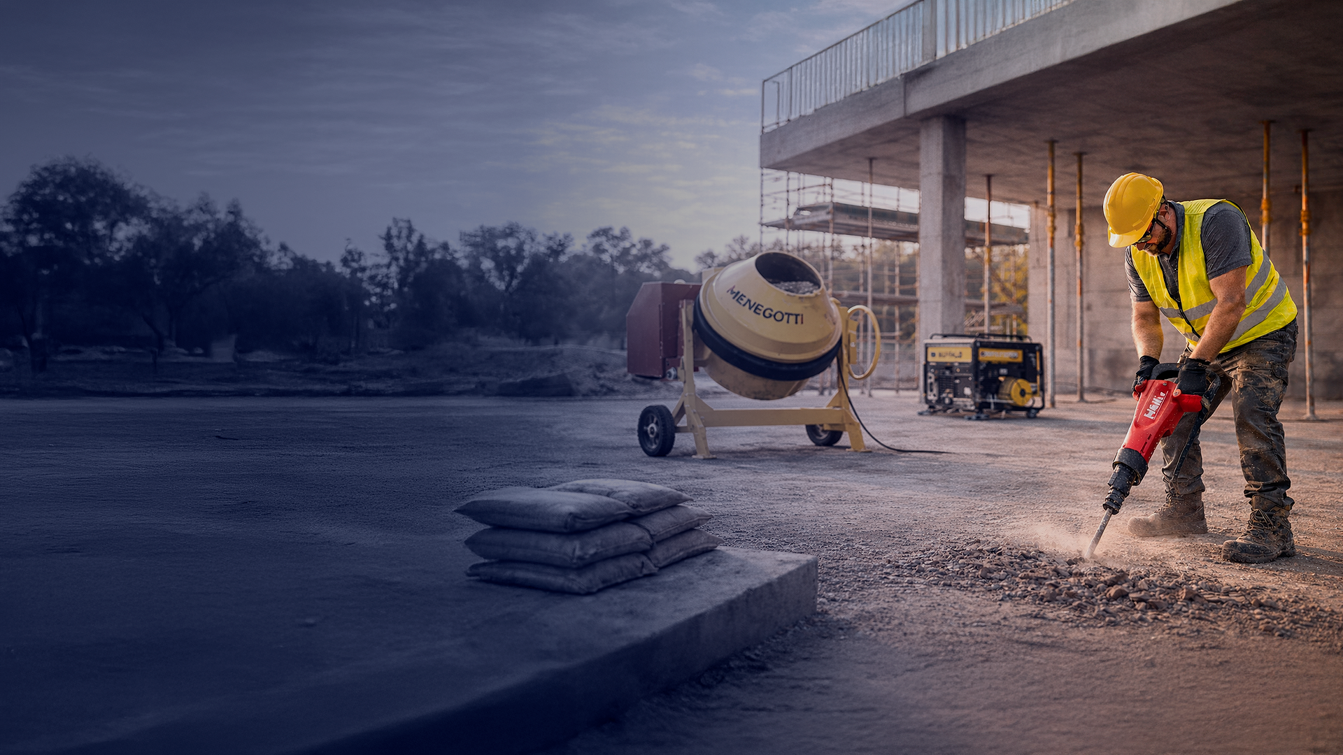 Equipamentos de construção